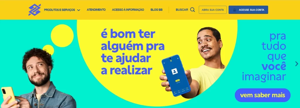 Banco do Brasil website
